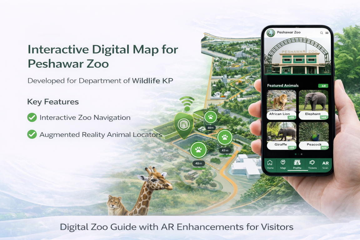 Peshawar Zoo Interactive Map